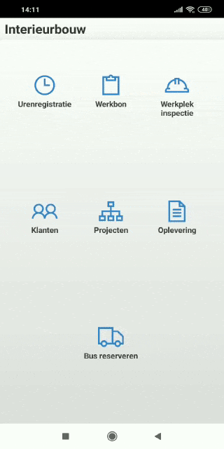 urenregistratie-app taskform 