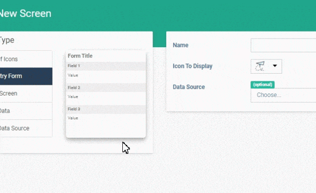 Soorten schermen taskform