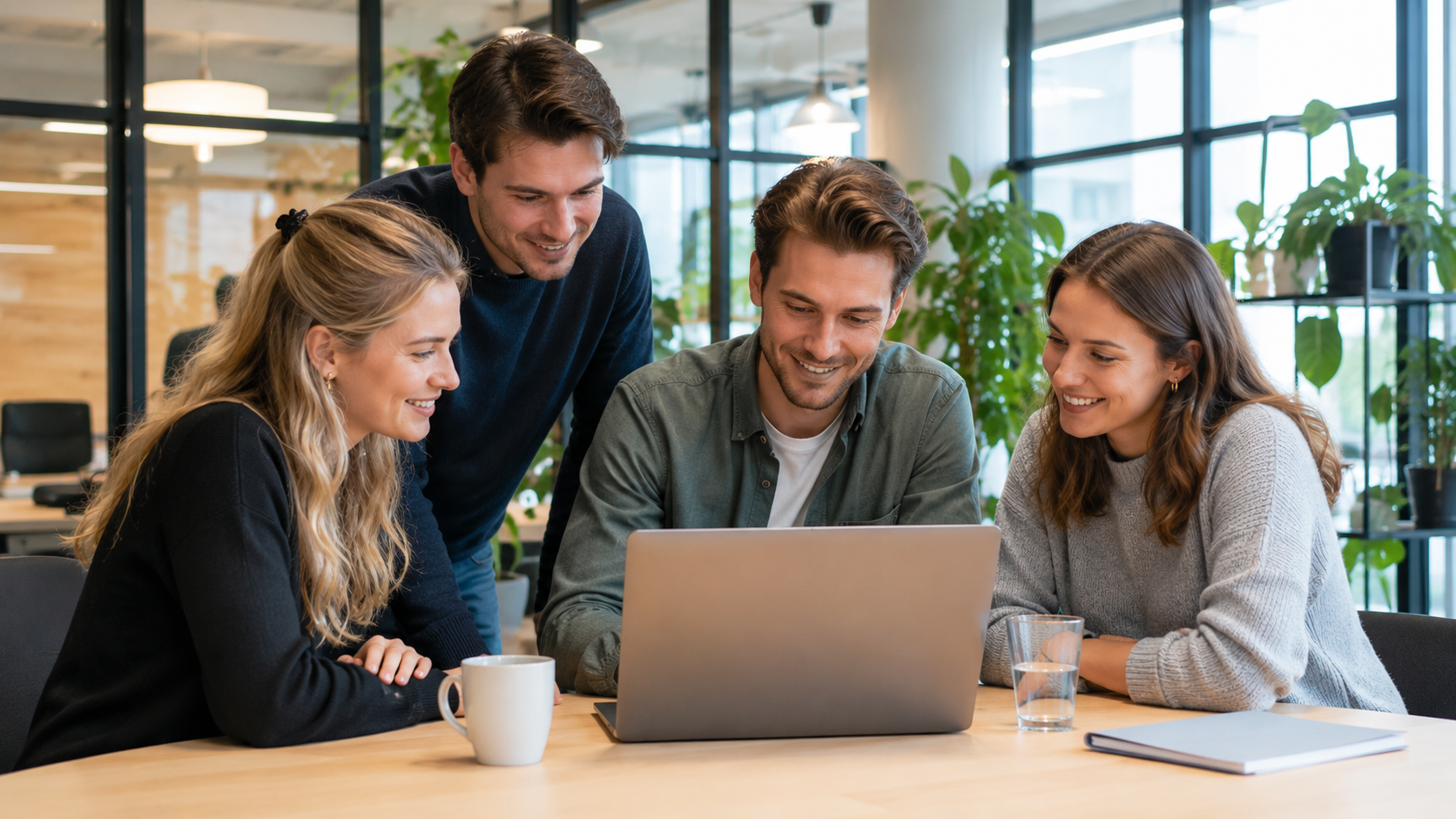 Het TaskForm team werkt samen