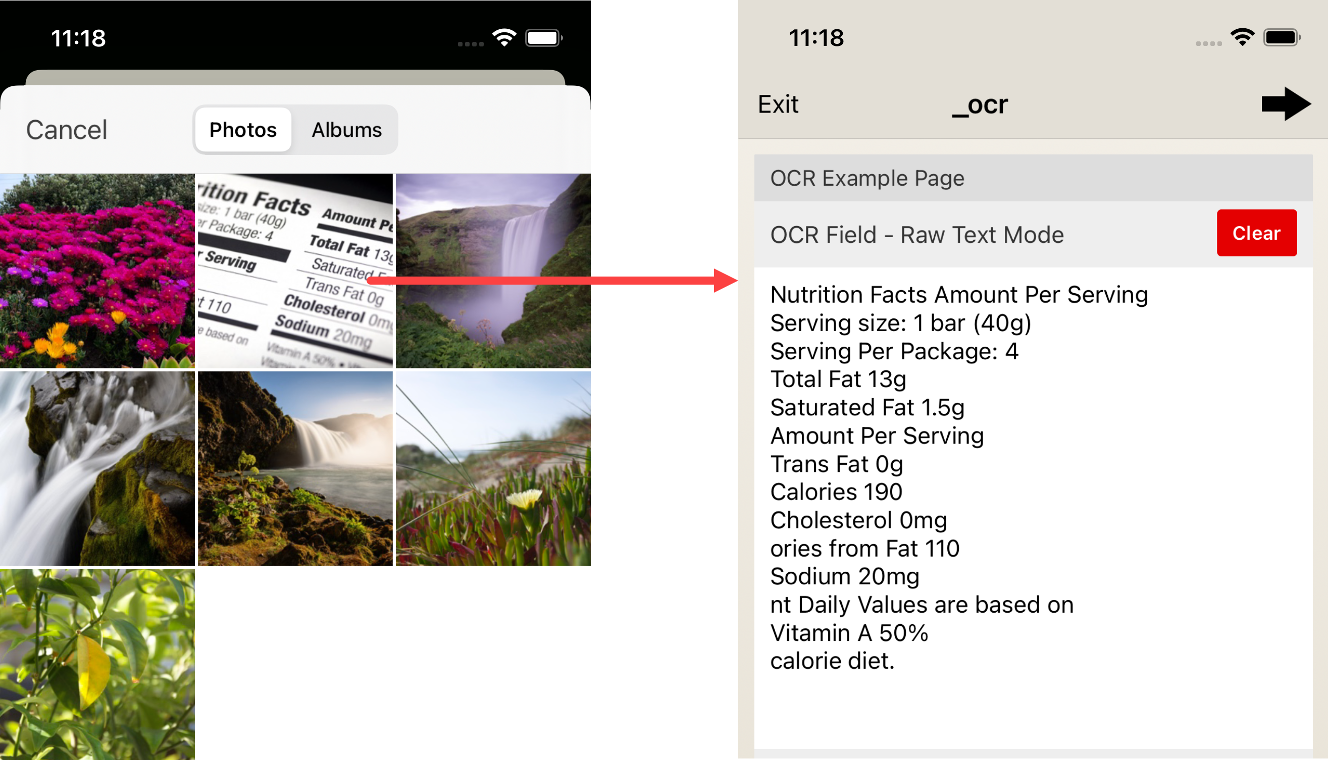 Veldtypes: Een OCR-veld instellen - schermafbeelding 7