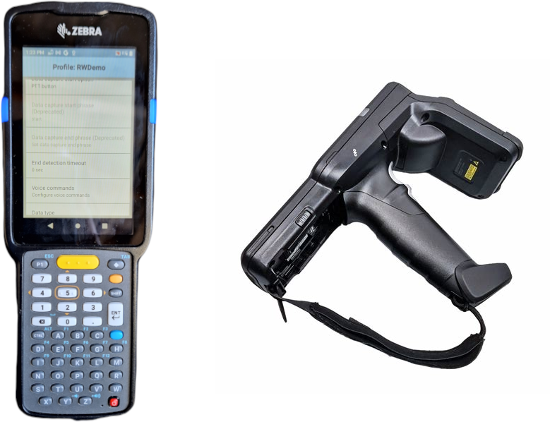 Formulierrecepten: RFID-scanning met Zebra-apparaten - schermafbeelding 1