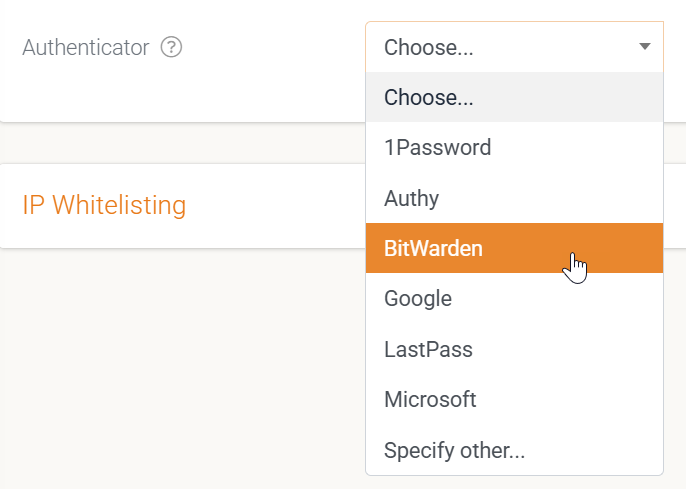 Organisatie & gebruikers: Twee-Factor Authenticatie inschakelen - schermafbeelding 2