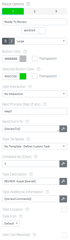 Formulierrecepten: Een workflow met processtappen maken - schermafbeelding 3